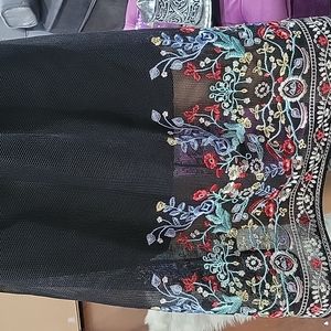 Off shoulder dress- overlay